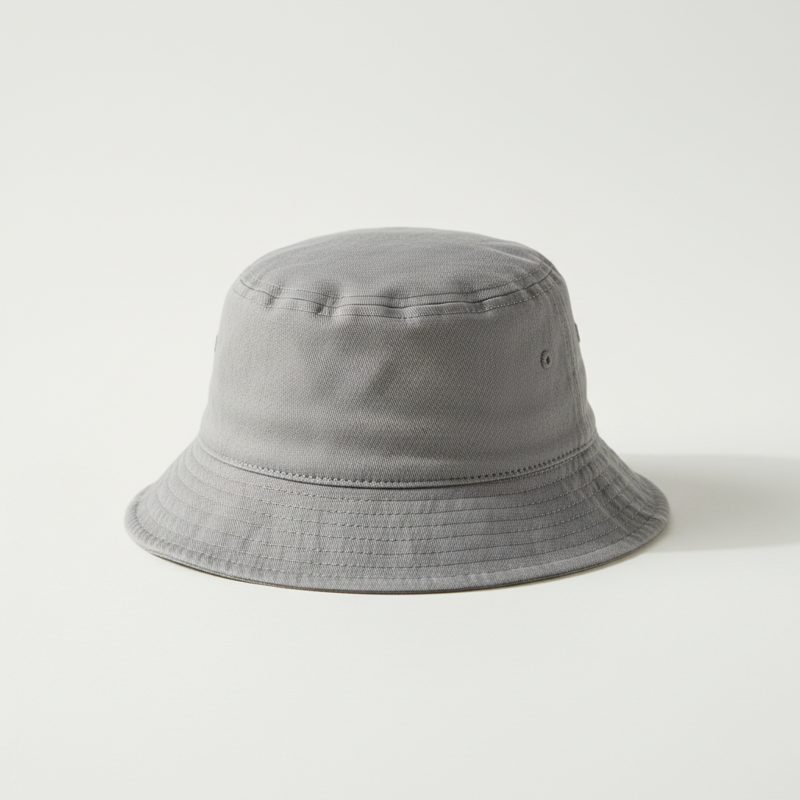 Graphite Cotton Twill Bucket Hat