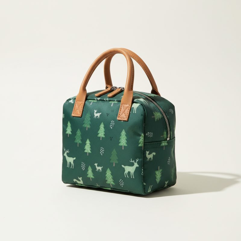 Forest Printed Forest Animal Mini Bag