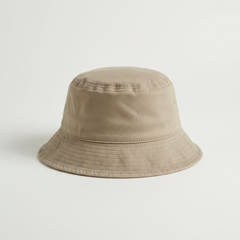 Stone Cotton Twill Bucket Hat