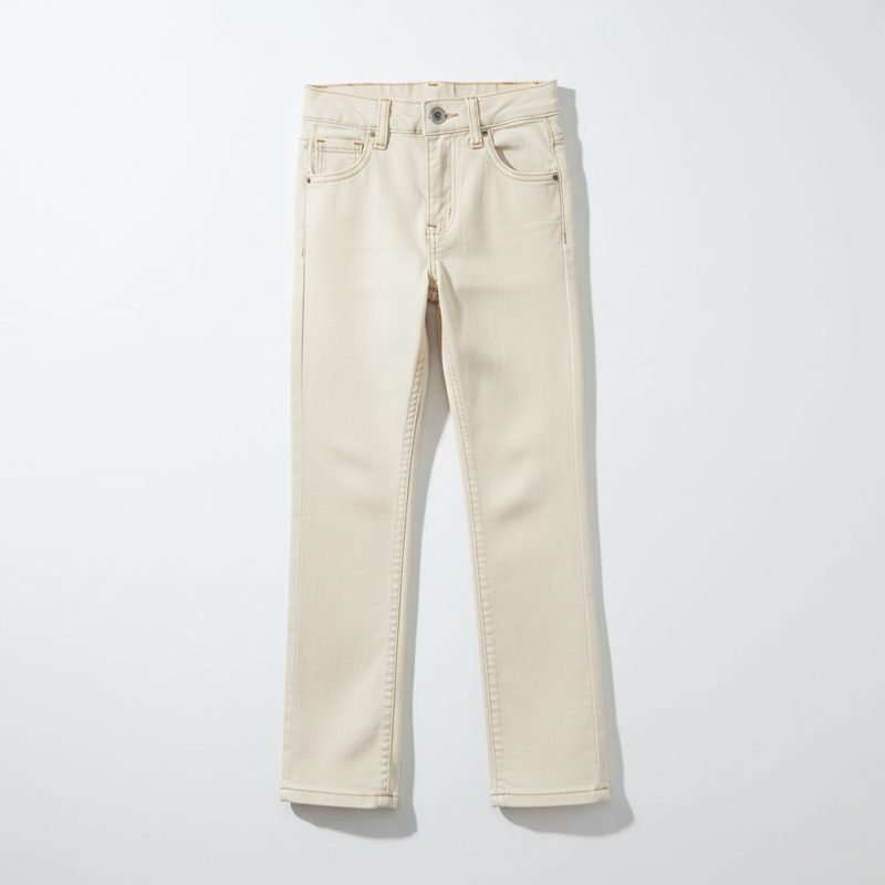 Stone Straight Fit Five Pocket Jeans