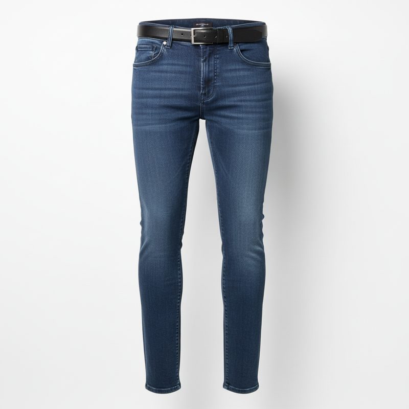 Indigo Slim Fit Stretch Denim Jeans